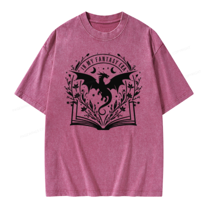 Pagewing Fantasy Era Unisex Tee Unisex Washed T-shirt