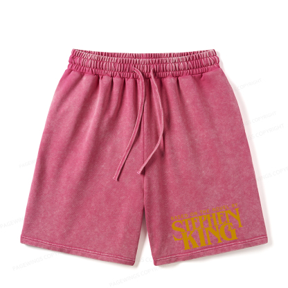 Pagewings Based On A Novel By Stephen King Unisex Washed Shorts