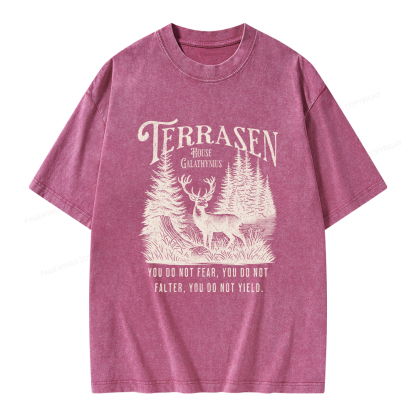 Pagewings Terrasen Unisex Washed T-shirt