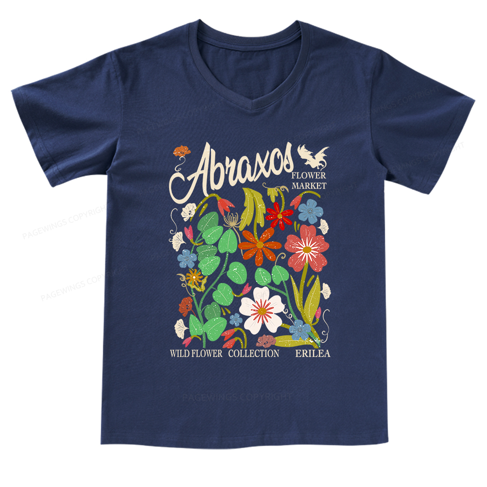 Pagewings Abraxos V-neck T-shirt
