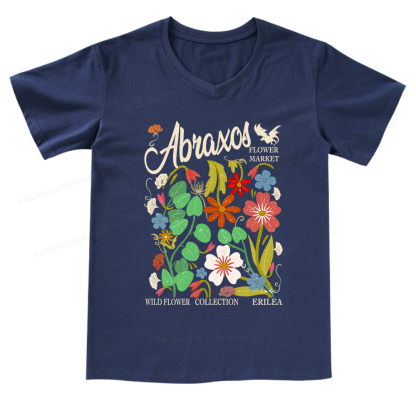 Pagewings Abraxos V-neck T-shirt