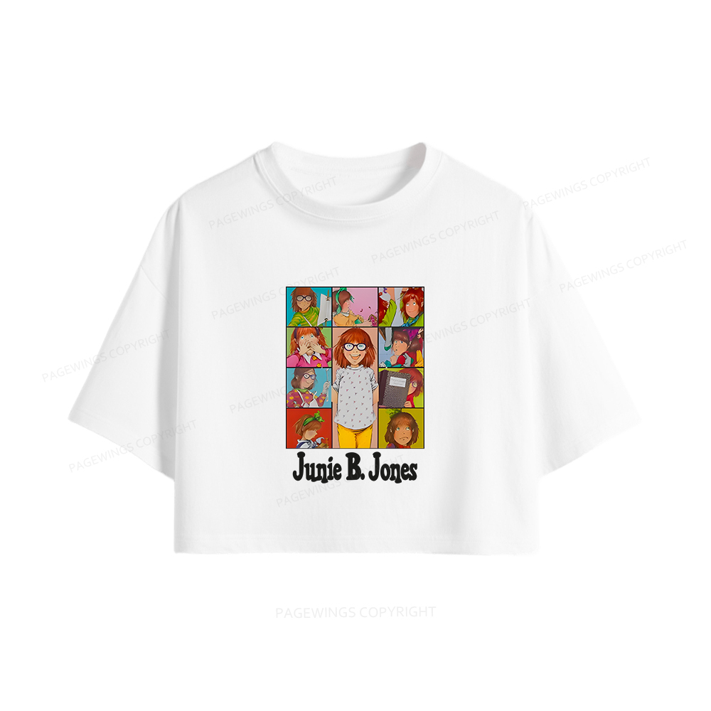 Pagewings Junie B Jones Women Crop Tops