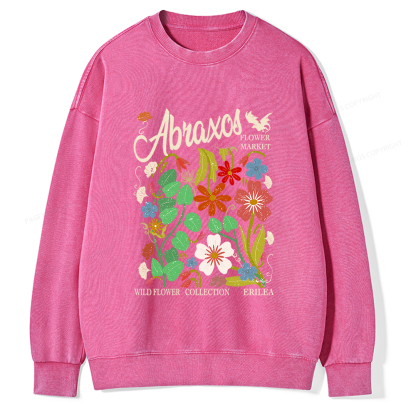 Pagewings Abraxos Unisex Washed Sweatshirt