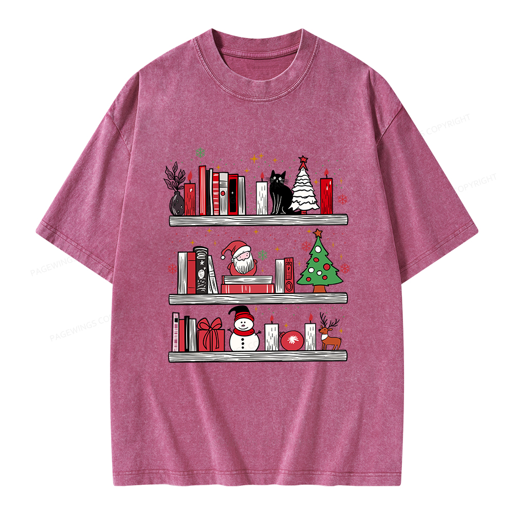 Pagewings Book Lover Unisex Washed T-shirt