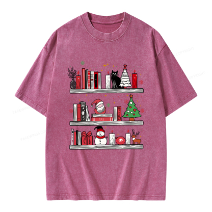 Pagewings Book Lover Unisex Washed T-shirt