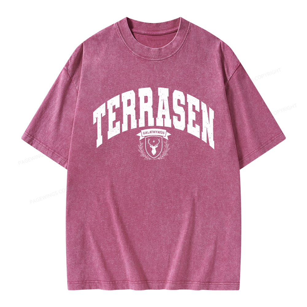 Pagewings Terrasen Unisex Washed T-shirt