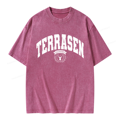 Pagewings Terrasen Unisex Washed T-shirt