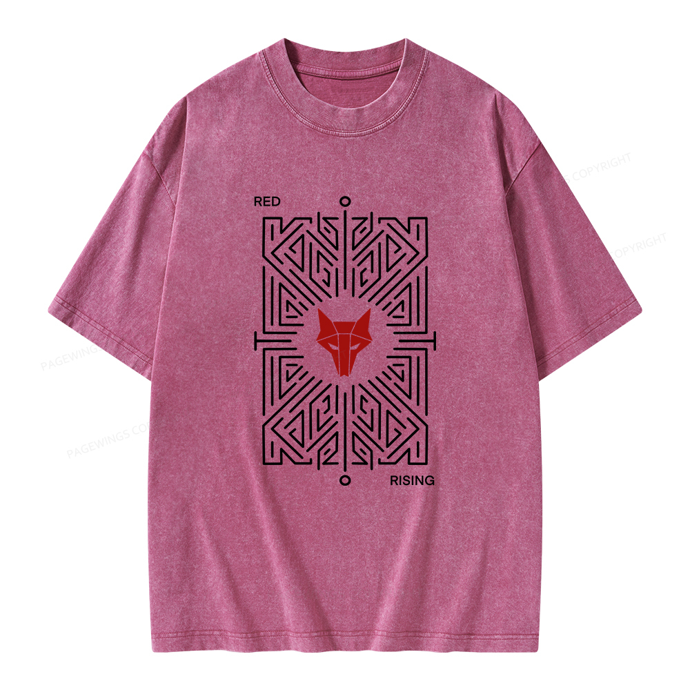 Pagewings Howlers Unisex Washed T-shirt
