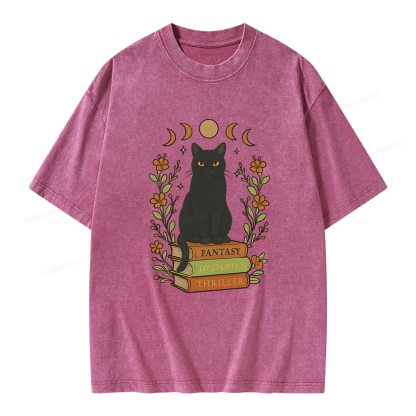 Pagewings Book Lover Unisex Washed T-shirt