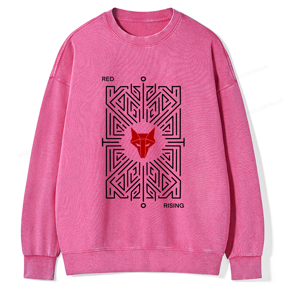 Pagewings Howlers Unisex Washed Sweatshirt