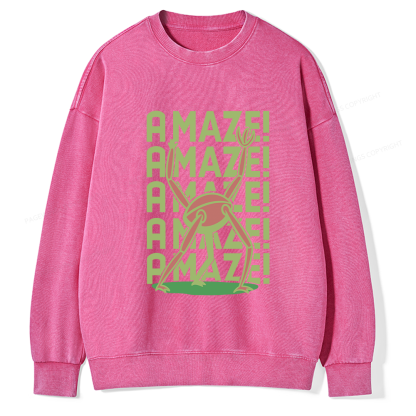 Pagewings Rocky Amaze Unisex Washed Sweatshirt