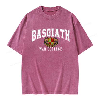 Pagewings Basgiat War Collage Unisex Washed T-shirt