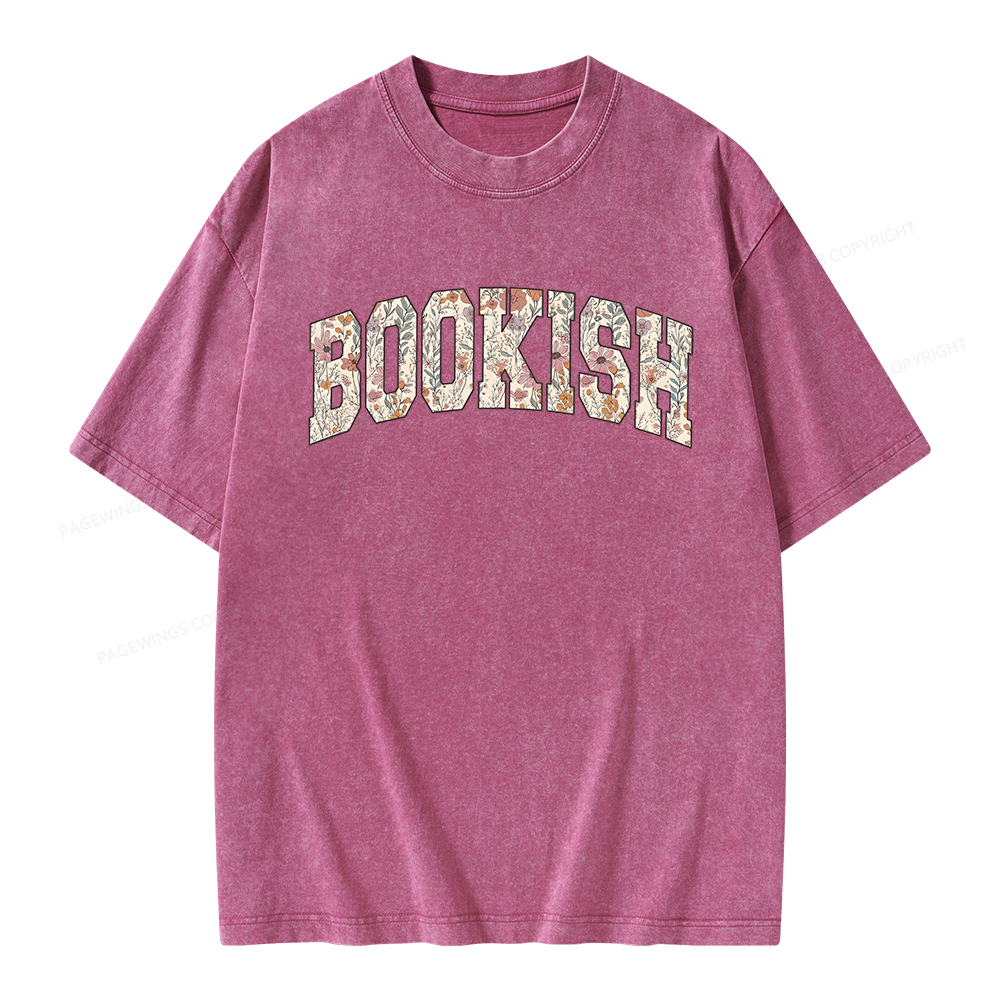 Pagewings Bookish Unisex Washed T-shirt