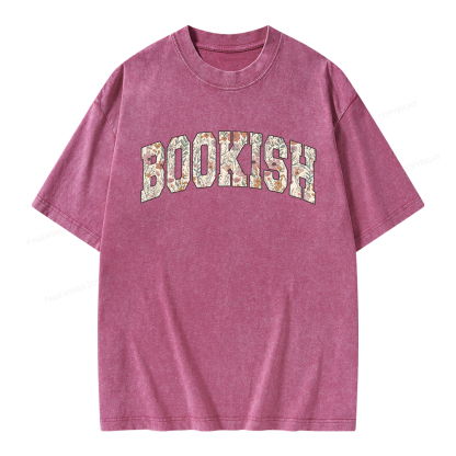 Pagewings Bookish Unisex Washed T-shirt