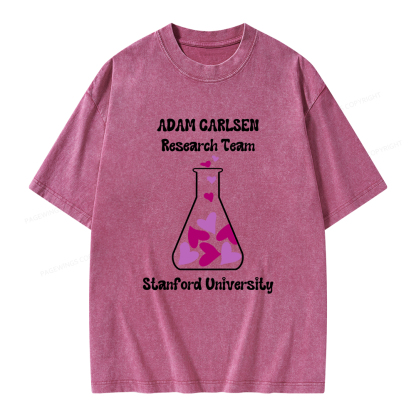 Pagewings Adam Carlsen Research Team Unisex Washed T-shirt