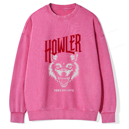 Pagewings Howler Unisex Washed Sweatshirt
