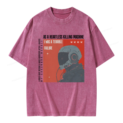 Pagewings I Was A Terrible Failure Unisex Washed T-shirt