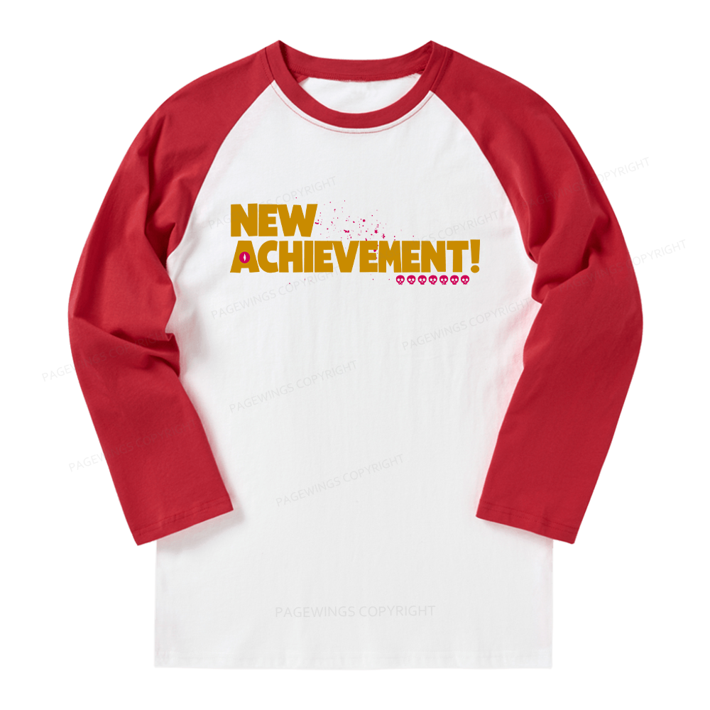 Pagewings New Achievement  Long Sleeve Raglan T-shirt