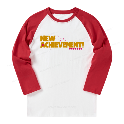 Pagewings New Achievement  Long Sleeve Raglan T-shirt