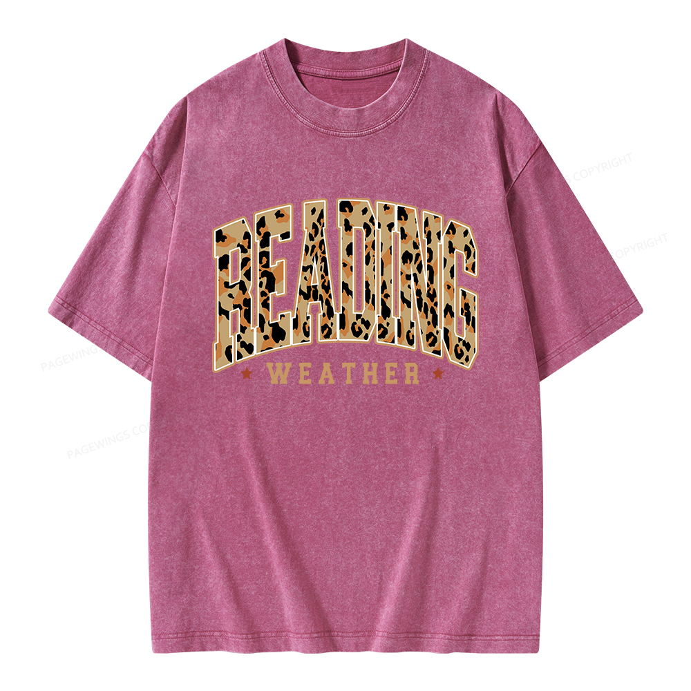Pagewings Reading Unisex Washed T-shirt