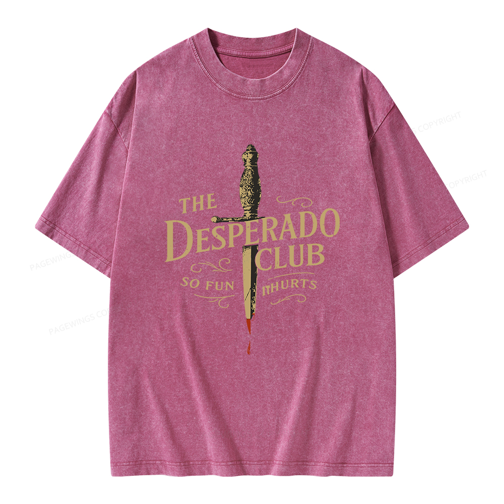 Pagewings Desperado Club Unisex Washed T-shirt