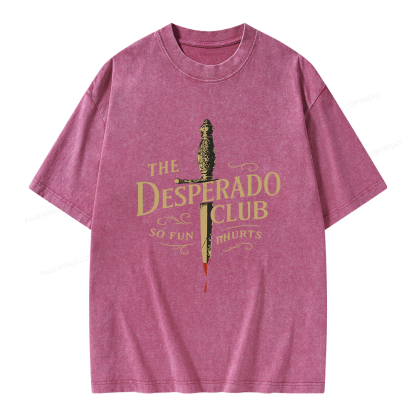 Pagewings Desperado Club Unisex Washed T-shirt