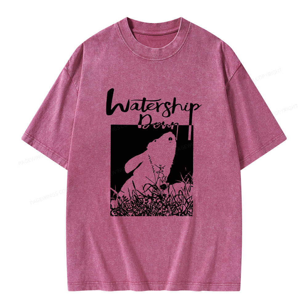Pagewings Watership Unisex Washed T-shirt
