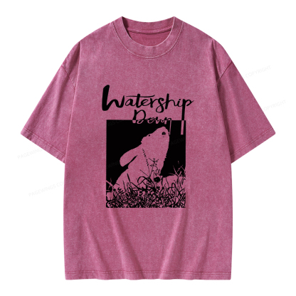 Pagewings Watership Unisex Washed T-shirt
