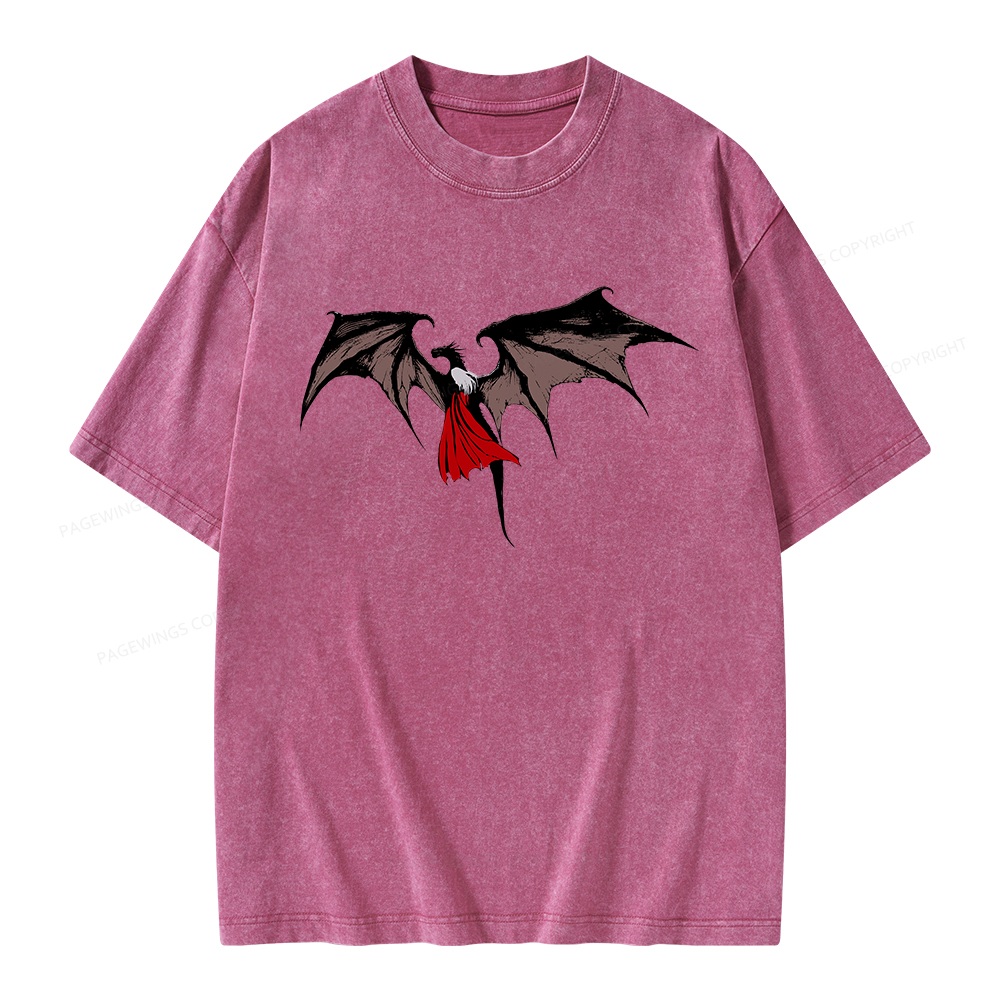 Pagewings Manon Blackbeak Unisex Washed T-shirt