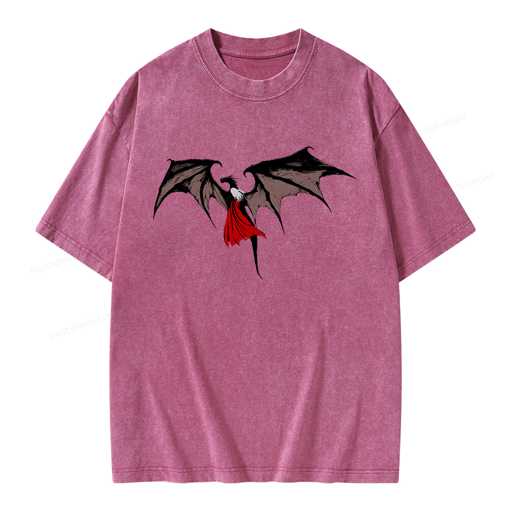 Pagewings Manon Blackbeak Unisex Washed T-shirt