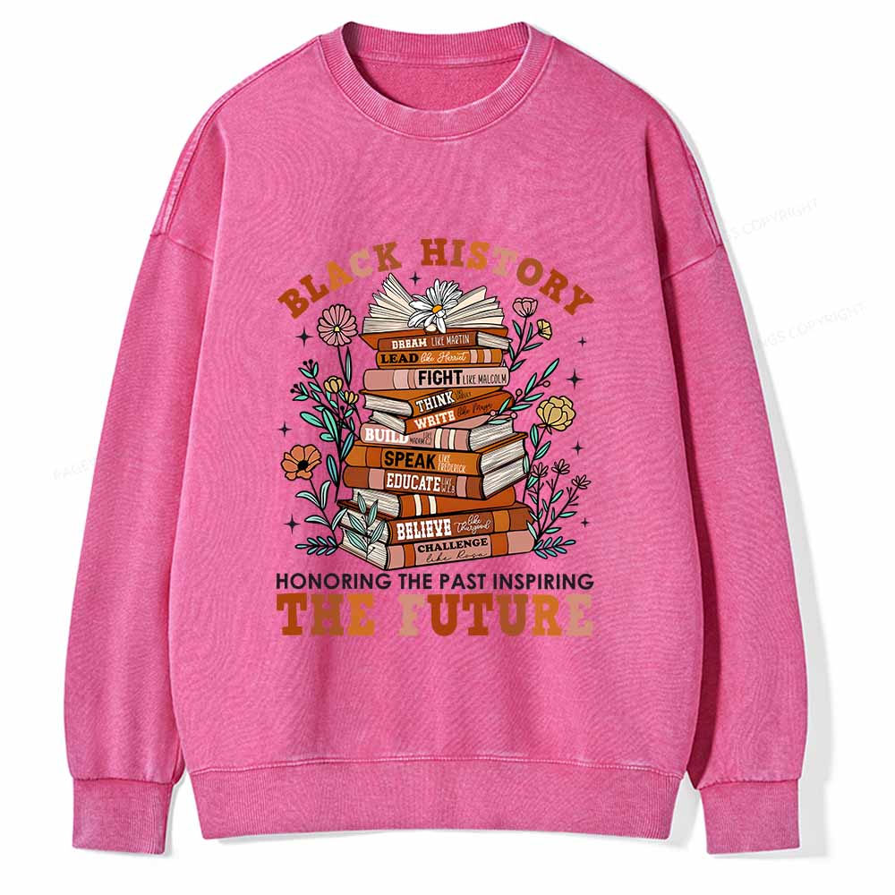 Pagewings The Future Shirt Unisex Washed Sweatshirt