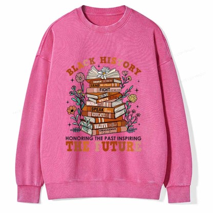 Pagewings The Future Shirt Unisex Washed Sweatshirt