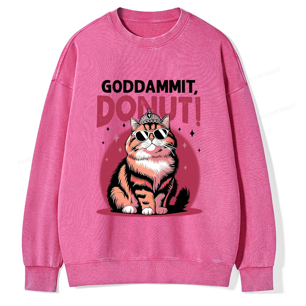 Pagewings Princess Sci-Fi Book Lover Unisex Washed Sweatshirt