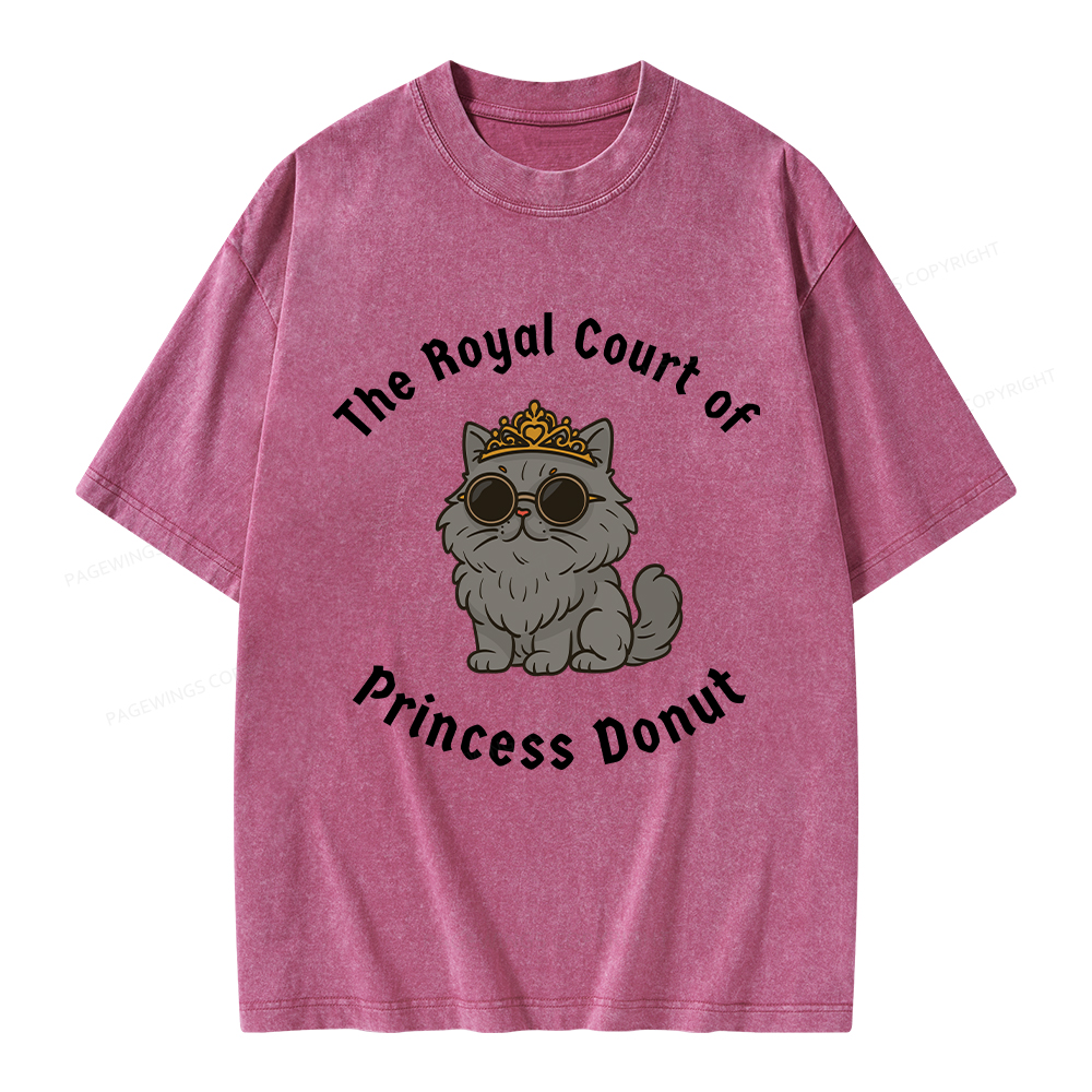 Pagewings The Royal Court Unisex Washed T-shirt