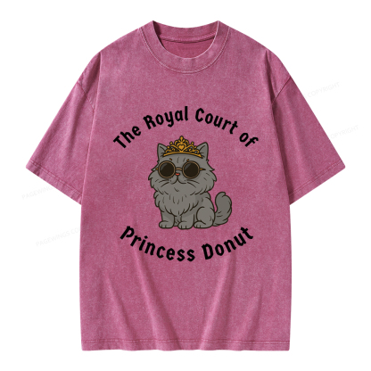Pagewings The Royal Court Unisex Washed T-shirt