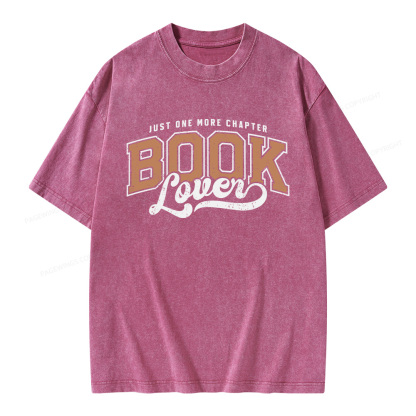 Pagewings One More Chapter Unisex Washed T-shirt