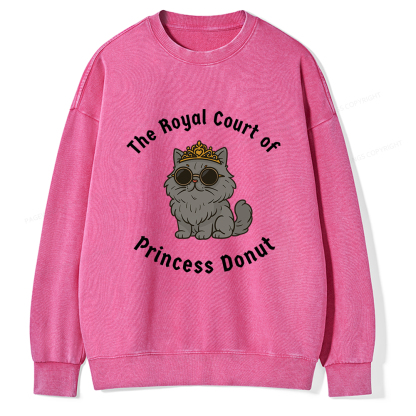 Pagewings The Royal Court Unisex Washed Sweatshirt