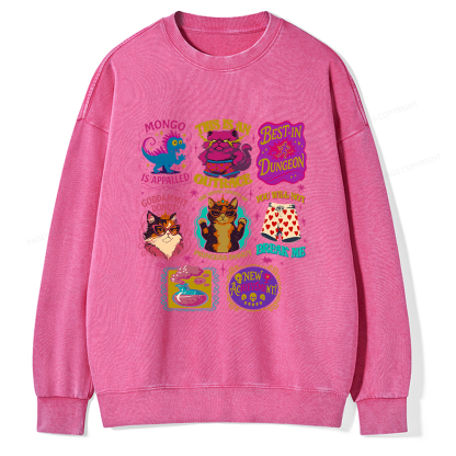 Pagewings This Is An Outrage  Unisex Washed Sweatshirt