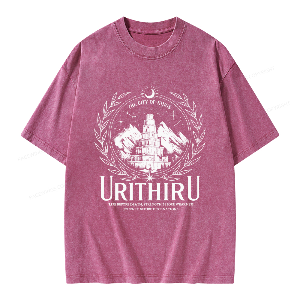 Pagewings Urithiru Unisex Washed T-shirt