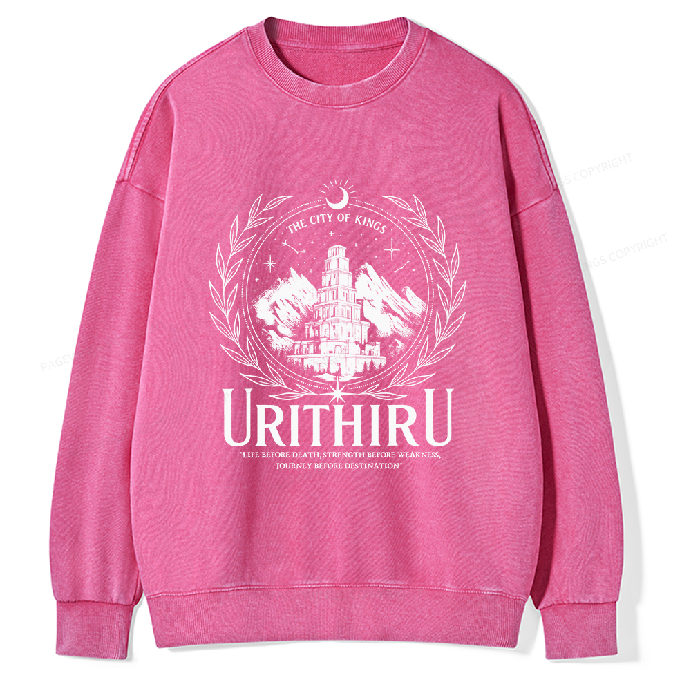 Pagewings Urithiru Unisex Washed Sweatshirt