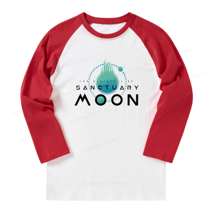 Pagewings Sanctuary Moon Long Sleeve Raglan T-shirt