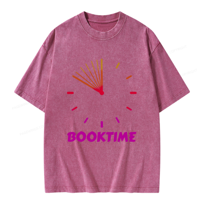 Pagewings Booktime Unisex Washed T-shirt