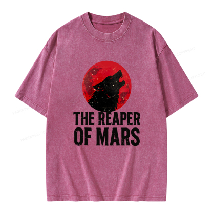 Pagewings The Reaper of Mars Unisex Washed T-shirt