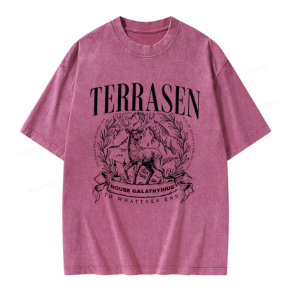 Pagewings Terrasen Unisex Washed T-shirt
