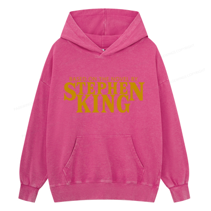 Pagewings Personalized Quotes Unisex Washed Hoodie