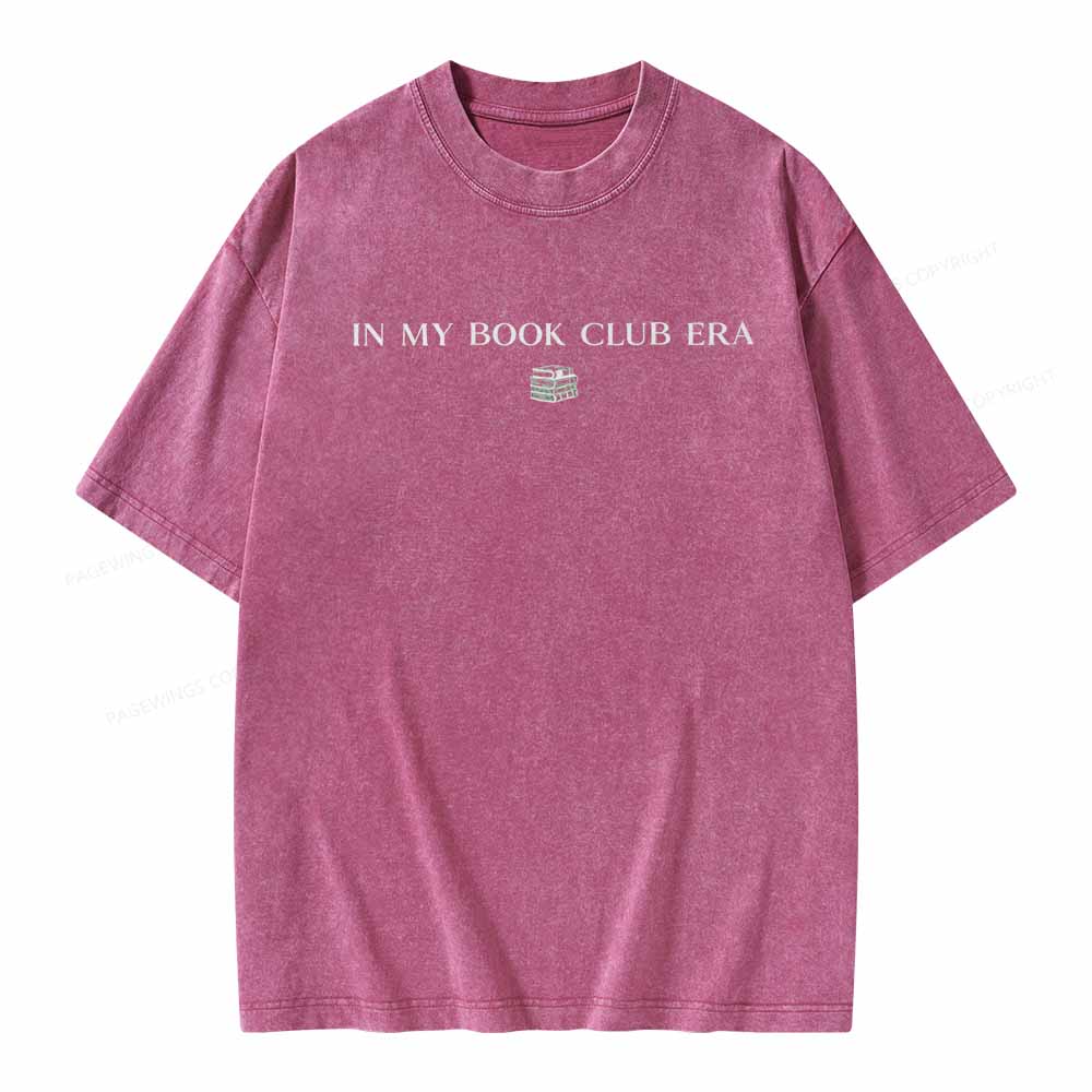 Pagewings Book Club Comfort Colors T-shirt Unisex Washed T-shirt