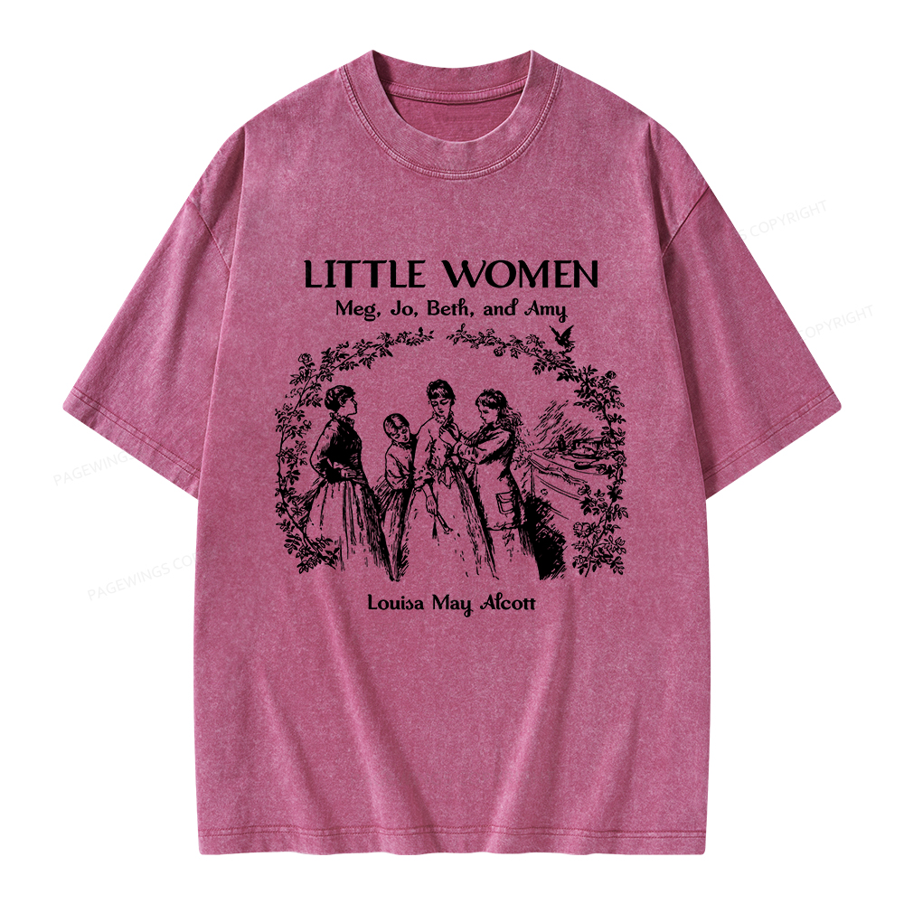 Pagewings Book Lover Unisex Washed T-shirt