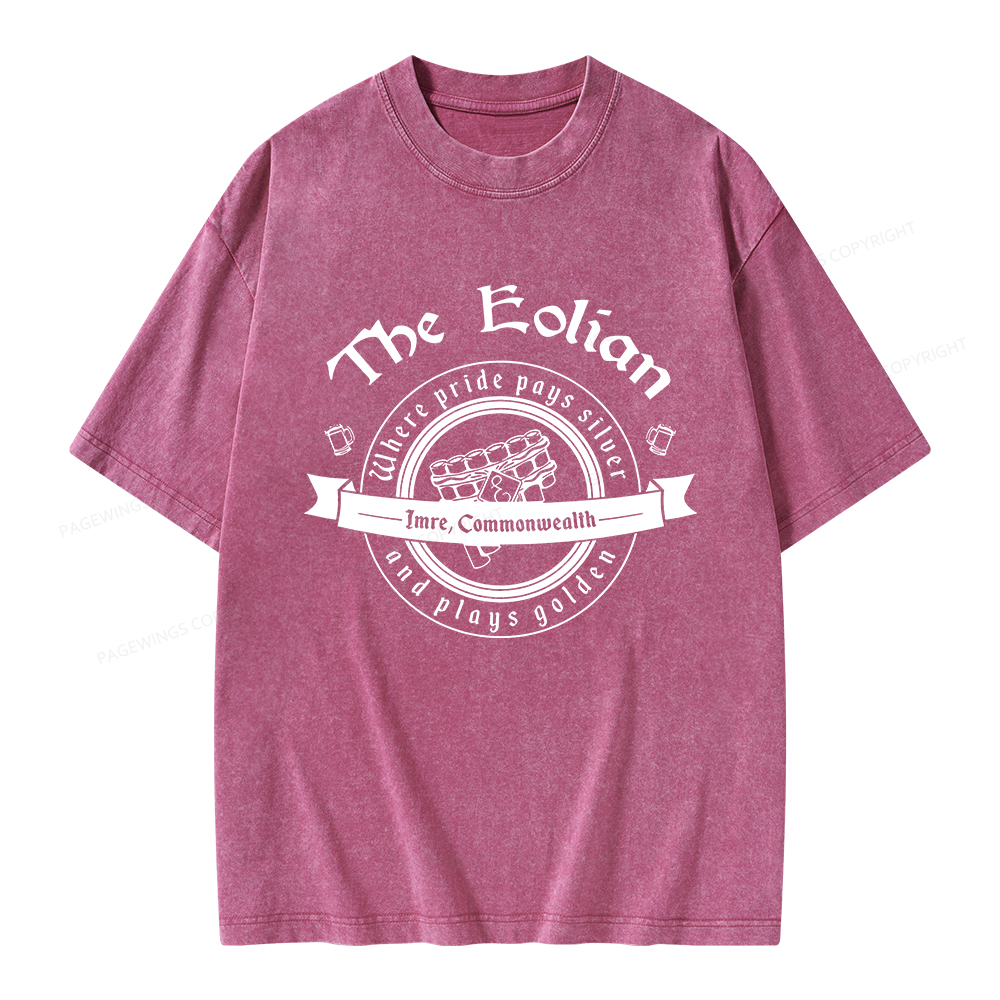 Pagewings Eolian Bar Unisex Washed T-shirt