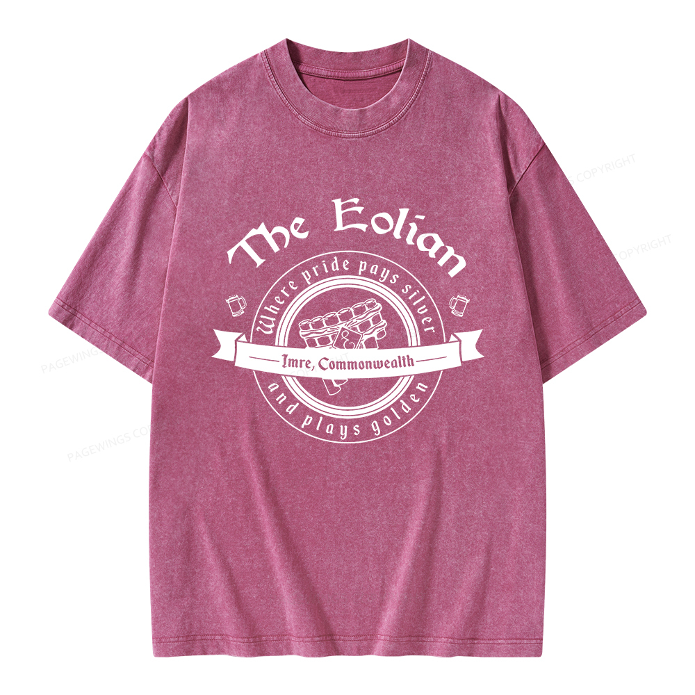 Pagewings Eolian Bar Unisex Washed T-shirt