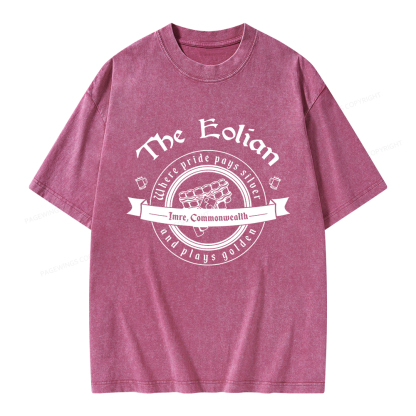 Pagewings Eolian Bar Unisex Washed T-shirt
